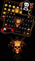 خلفية الكيبورد Evil Skull تصوير الشاشة 2