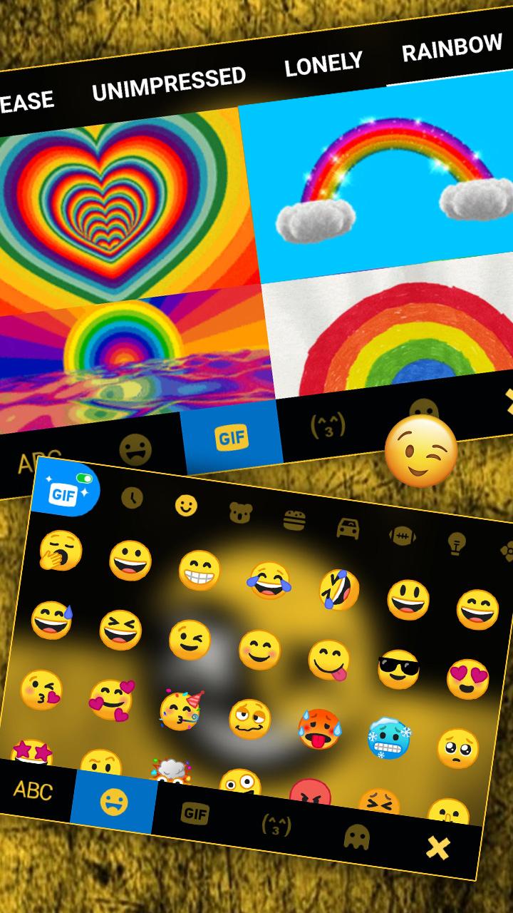 Fundo do Teclado Evil Smile Emoji para Android - APK Baixar