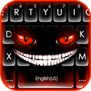 Thème de clavier Evil Smile APK