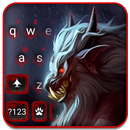 ثيم لوحة المفاتيح Evil Wolf APK
