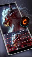 ثيم لوحة المفاتيح Evil Wolf تصوير الشاشة 1