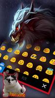 ثيم لوحة المفاتيح Evil Wolf تصوير الشاشة 2