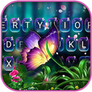 Fantasy Butterfly Keyboard Background APK