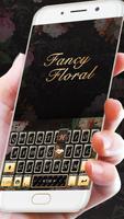 Chủ Đề Bàn Phím Fancy Floral ảnh chụp màn hình 2