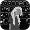 Faceless Girl Fondo de teclado APK