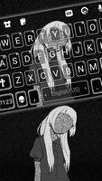 Fundo do Teclado Faceless Girl imagem de tela 1
