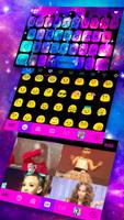 Teclado Galaxy Droplets imagem de tela 3