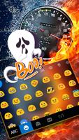 Tema Keyboard Fast Furious Spe imagem de tela 2