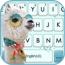 Fashion Alpaca Keyboard Backgr APK