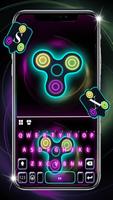 Hình nền bàn phím Neon Fidget  bài đăng