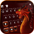 Fierce Red Dragon Keyboard Bac APK