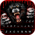 Thème de clavier Fierce Wolf C icône