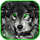 Teclado Fierce Wolf Green APK