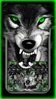 Fierce Wolf Green Affiche