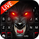 Thème de clavier Fierce Wolf APK