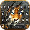 Фон клавиатуры Fierce Tiger