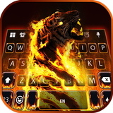 خلفية الكيبورد Fiery Tiger أيقونة