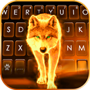 Teclado Fiery Wolf APK