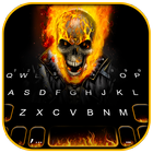 Fiery Ghost Skull icon