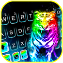 Fundo do Teclado Fiery Neon Ti APK