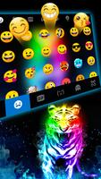 Fundo do Teclado Fiery Neon Ti imagem de tela 2