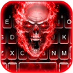 Fiery 3D Skull Theme