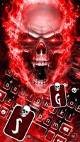 Fiery 3D Skull syot layar 1