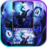 Hình nền bàn phím Fire Dragon biểu tượng