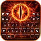 Fond de clavier Fire Evil Eye icône