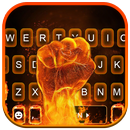 Fire Fist Tastatur-Thema APK
