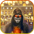 Fire Glow Anonymous Keyboard B