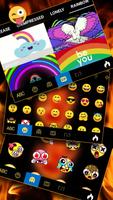 Fundo do Teclado Fire Hand imagem de tela 3