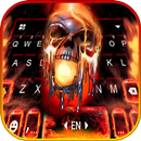 Fundo do Teclado Fire Hell Sku APK