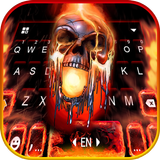 Fundo do Teclado Fire Hell Sku ícone