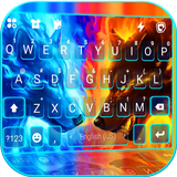 Cool Wolf Live Tastaturhinterg Zeichen