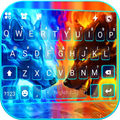 Cool Wolf Live Keyboard Backgr