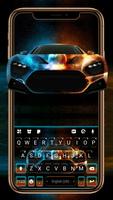 Fire Ice Car Plakat