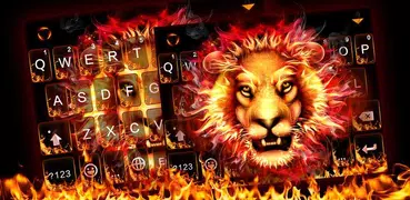 тема Fire Roar Lion