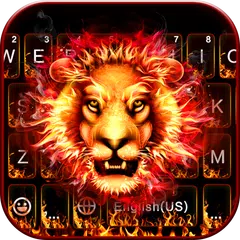 Fire Roar Lion 主題鍵盤