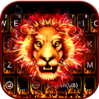 الكيبورد Fire Roar Lion أيقونة
