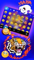 Thème de clavier Fire Tiger capture d'écran 2