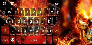 Fire Skull のテーマキーボード
