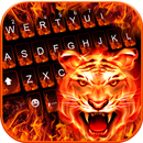 O tema de teclado Cruel Tiger  APK