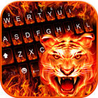 O tema de teclado Cruel Tiger  ícone