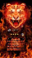 Tema de Teclado Cruel Tiger 3D Poster