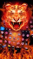 Cruel Tiger 3D Klavye teması Ekran Görüntüsü 2
