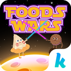 Foods Wars Tastaturhintergrund Zeichen