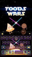 Foods Wars Tastaturhintergrund Plakat