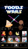 Foods Wars Tastaturhintergrund Screenshot 3
