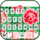 Tema Keyboard Folk Flower Patt APK